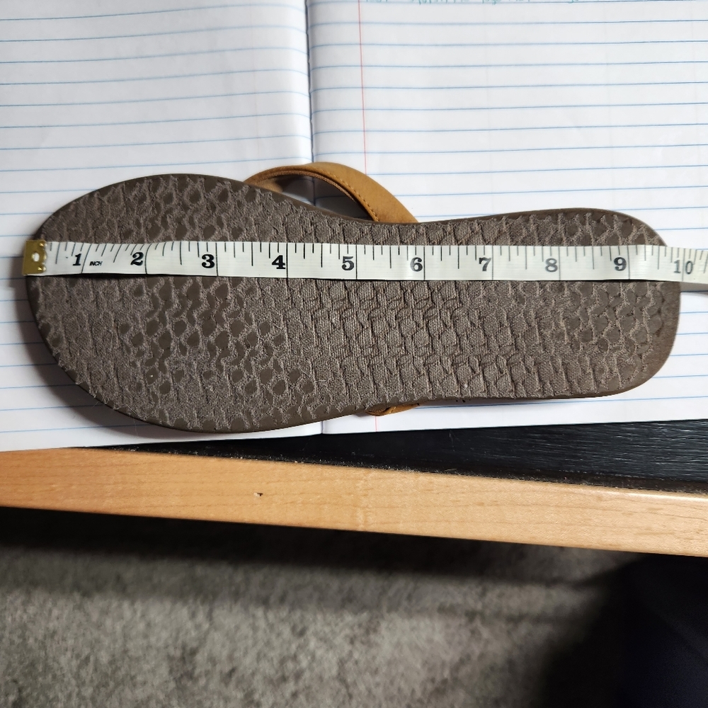 Reef Womens Brown Thong Sandal Flats Size 7.5 - Picture 4 of 4